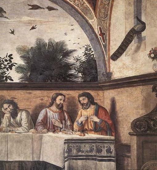 GHIRLANDAIO, Domenico Last Supper detail Spain oil painting art